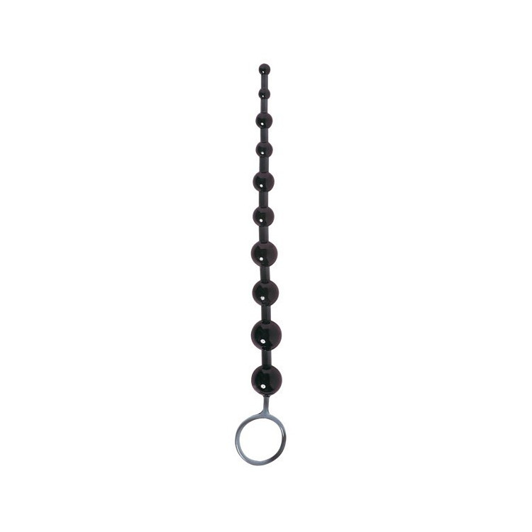 Chapelet anal unisexe avec 10 boules