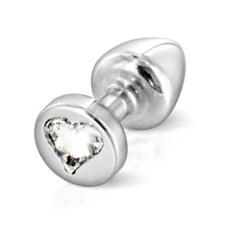 Rosebud cristal swarovsky en forme de coeur