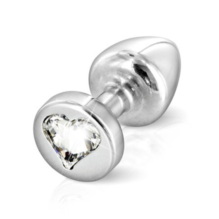 Rosebud cristal swarovsky en forme de coeur