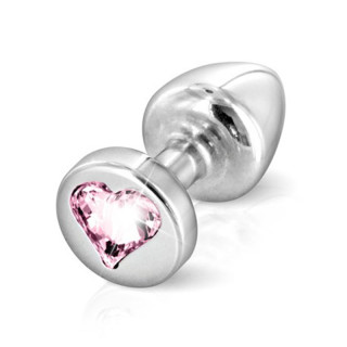 Rosebud cristal swarovsky en forme de coeur