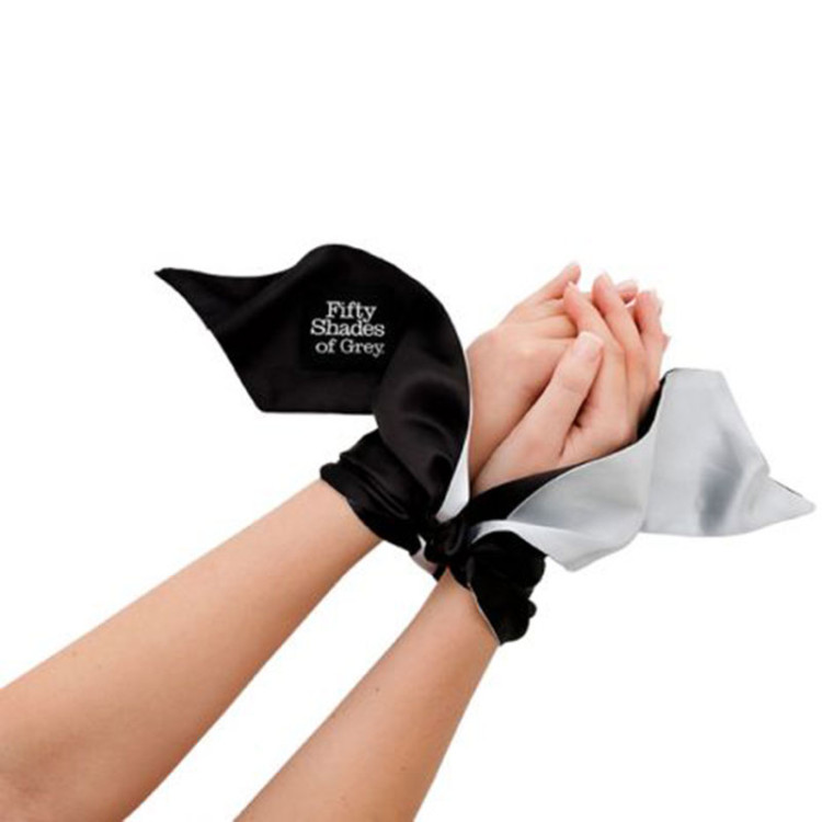 Cravate-menottes Luxe Satin - "Soft Limits" - FIFTY SHADES OF GREY