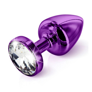 Rosebud violet Swarovski cristal