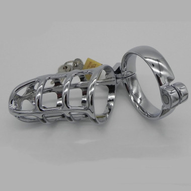 Cage à penis en acier