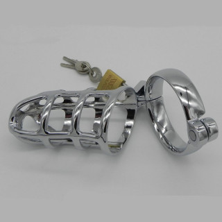 Cage à penis en acier