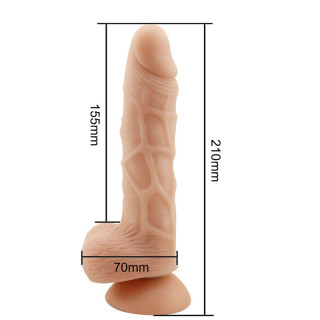 Gros gode  ventouse réaliste - Spécial branlette