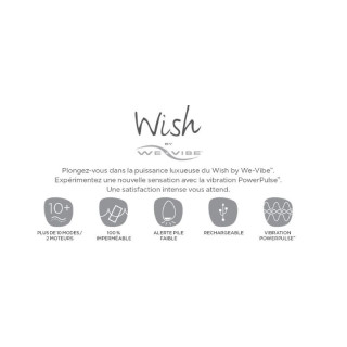 Wish de We-Vibe - Stimulateur Connecté 