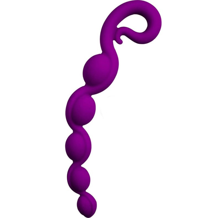 Bendybeads Violet - Plug Anal : By Fun Factory