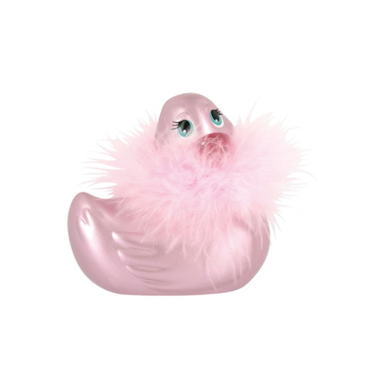 Véritable canard vibrant rose perle ( Modèle de voyage)