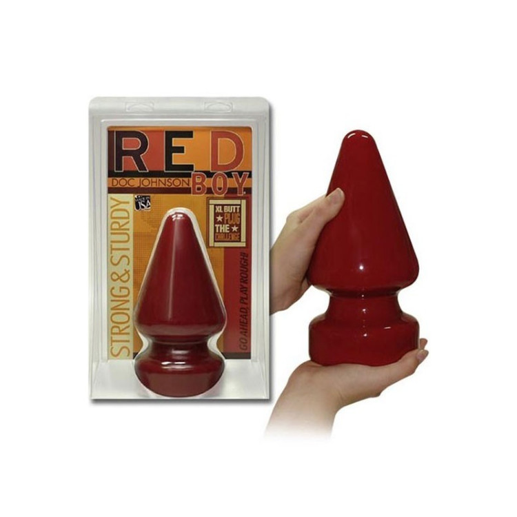 Maxi plug rouge Doc Johnson