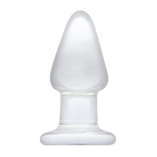 Glossy Back Soft - Gode Anal Plug en verre 