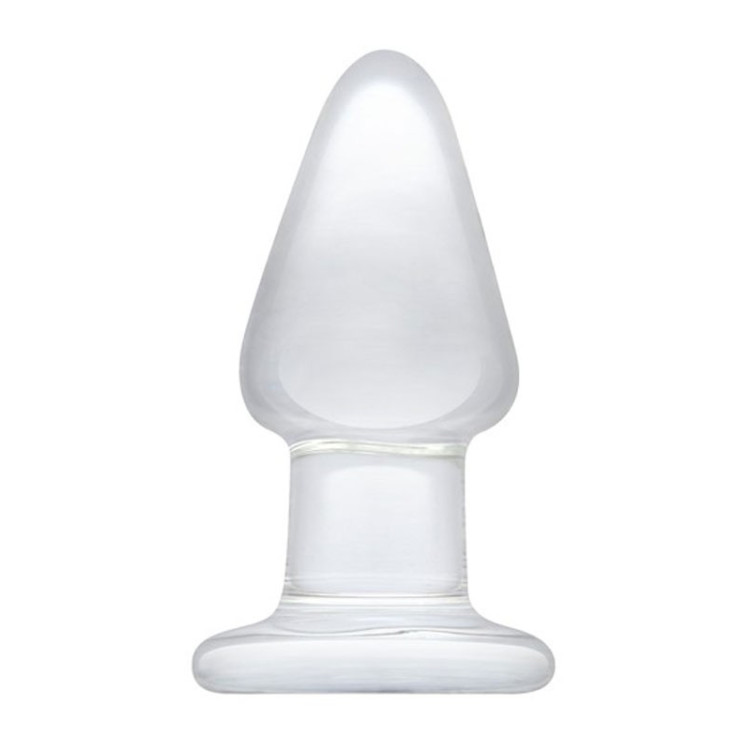 Glossy Back Soft - Gode Anal Plug en verre 