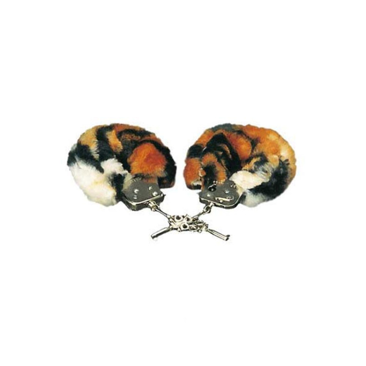 Menottes en fourrure Leopard