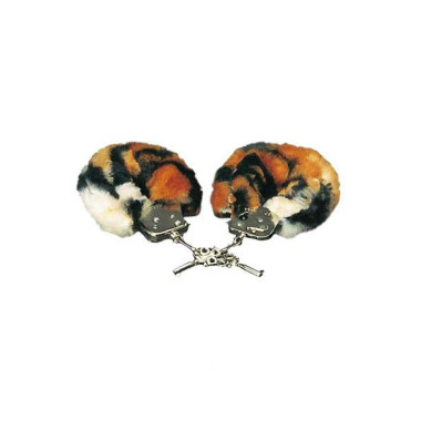 Menottes en fourrure Leopard