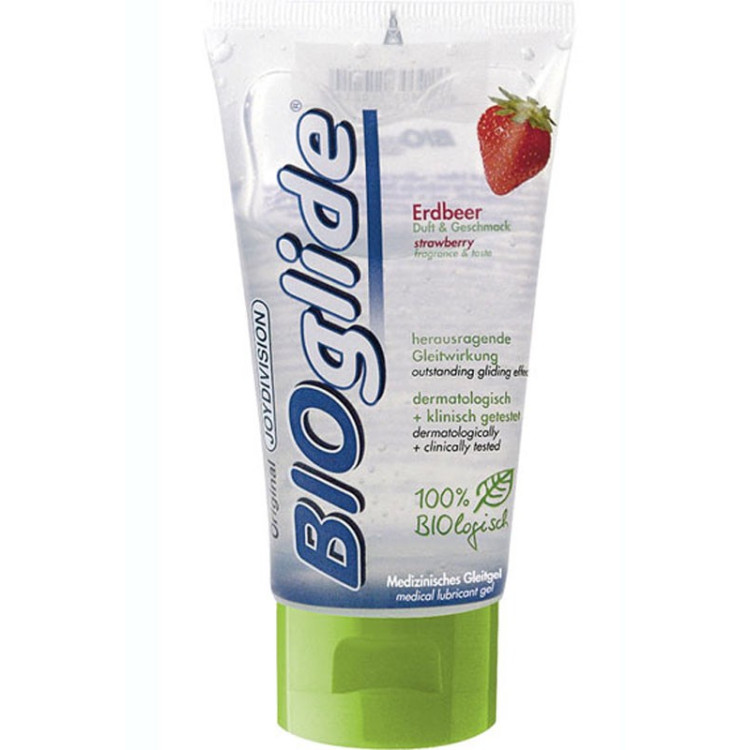 Lubrifiant 100% Biologique parfum fraise