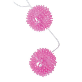 Boules de Geisha picots roses