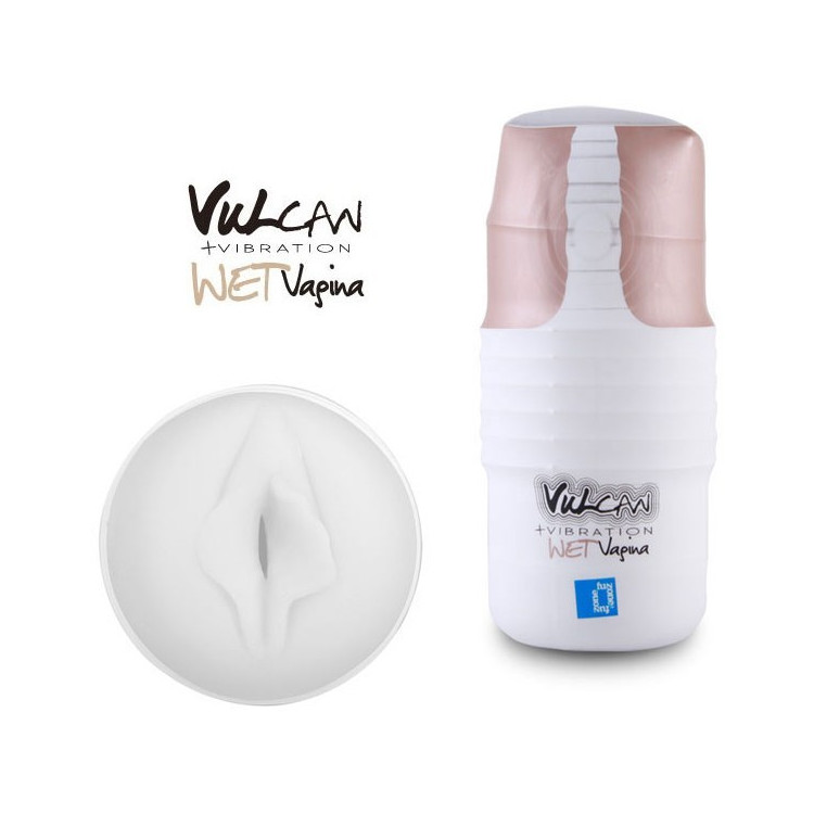 Masturbateur Vulcan - Wet Vagina vibrant 6 vitesses