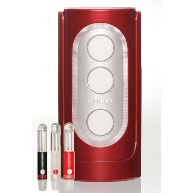 Masturbateur Flip Hole Rouge - Nouveauté TENGA