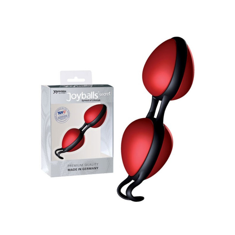 Boules Geisha Secret rouge-noir