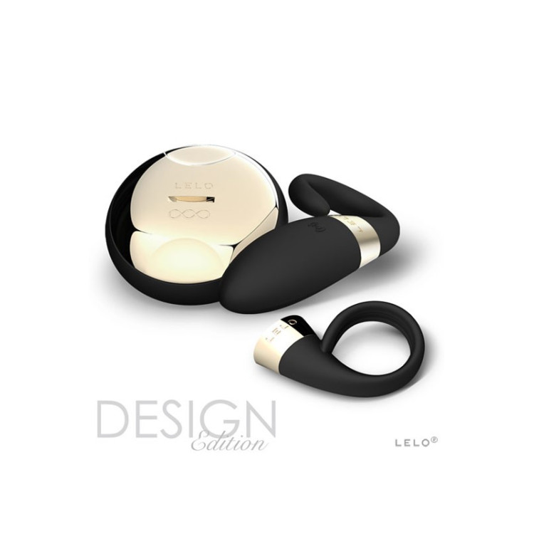 Oden 2 Anneau vibrant noir pour couple - Lelo