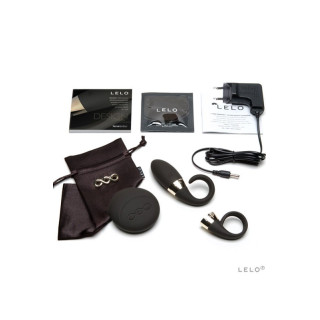 Oden 2 Anneau vibrant noir pour couple - Lelo