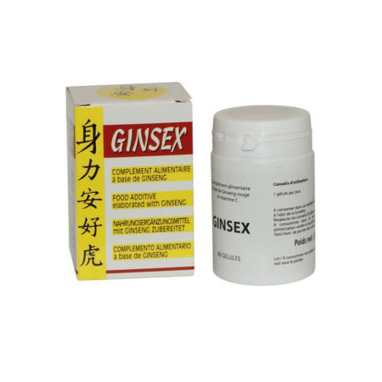 Gélules stimulantes à base de Ginseng