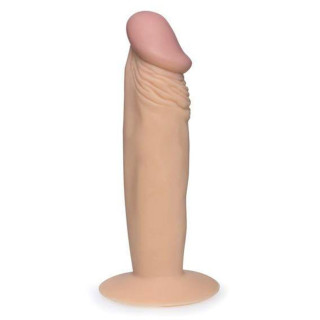 Gode ventouse réaliste  - 17cm
