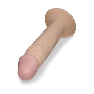 Gode ventouse réaliste  - 17cm