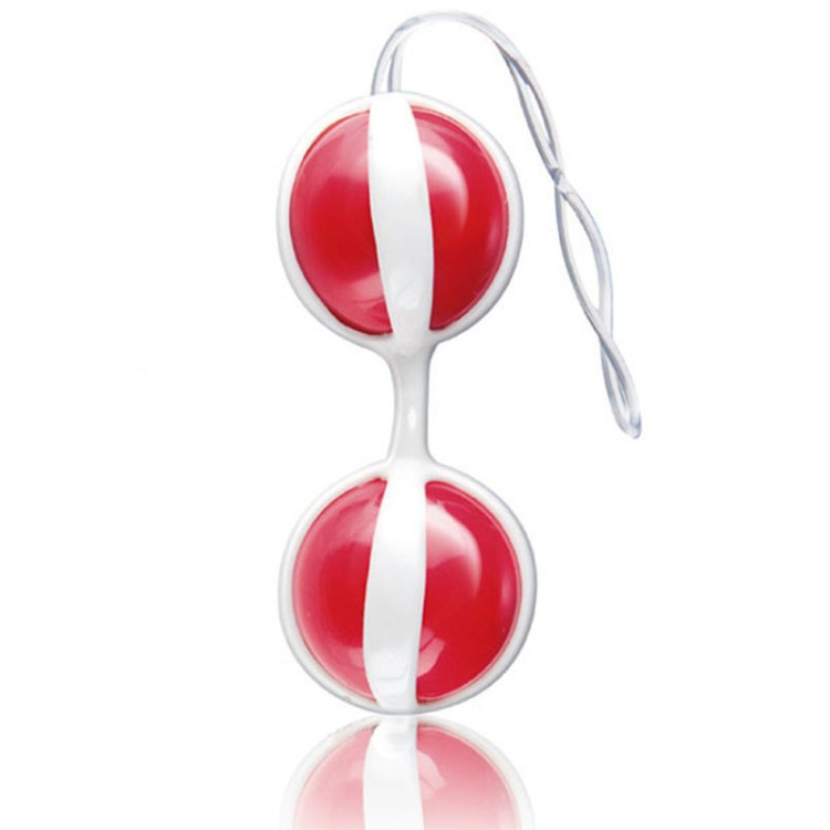 Boules de Geisha rouge et blanches