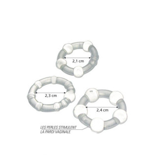 Lot de 3 Cockring