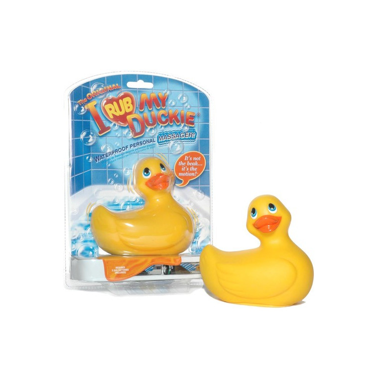 Mini canard vibrant jaune ( Modèle de voyage)