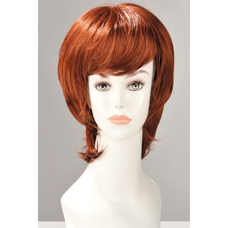 Perruque Brigitte rousse