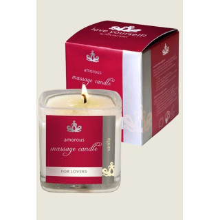 Bougie d’amour de massage Vanille
