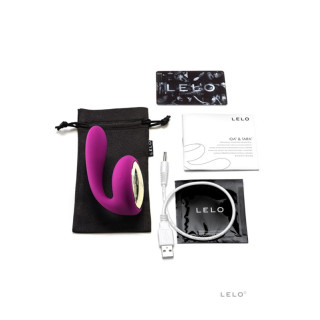 Tara masseur pour couples LELO rechargeable  - Deep rose