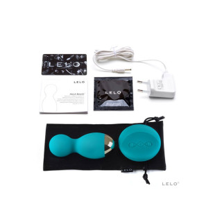 HULA Bead Bleue- Perles de plaisir vibrantes télécommandées
