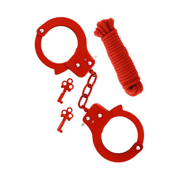 Coffret bondage rouge - Sex extra